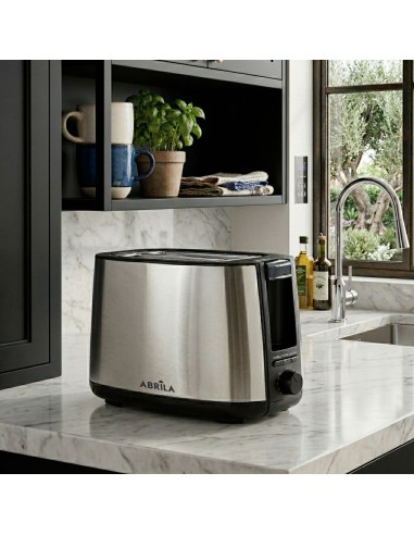 Limia Bread Toaster 750W Black/Silver 2 Slots
