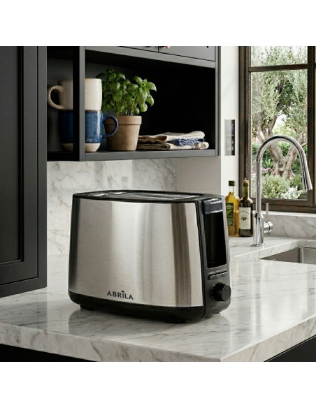 Limia Bread Toaster 750W Black/Silver 2 Slots