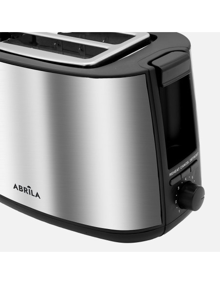 Limia Bread Toaster 750W Black/Silver 2 Slots