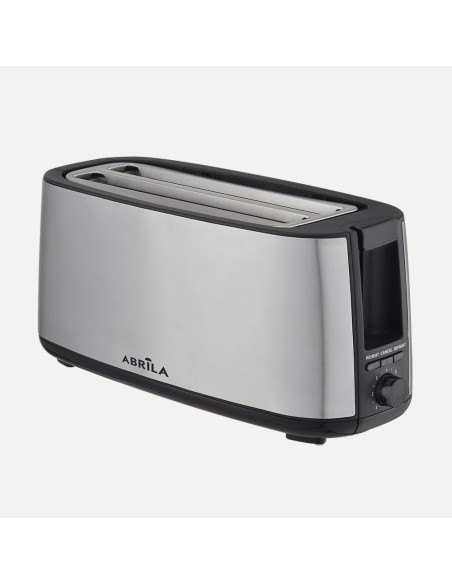 MUGA Bread Toaster 1400W Black/Silver 2 Slots