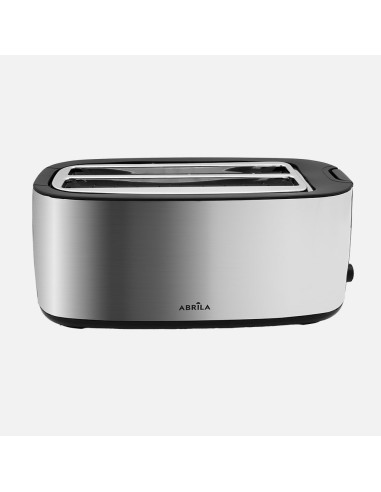 MUGA Bread Toaster 1400W Black/Silver 2 Slots