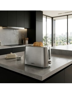 Tabachin Bread Toaster 930W Grey/Silver 7-Level Toasting... 2