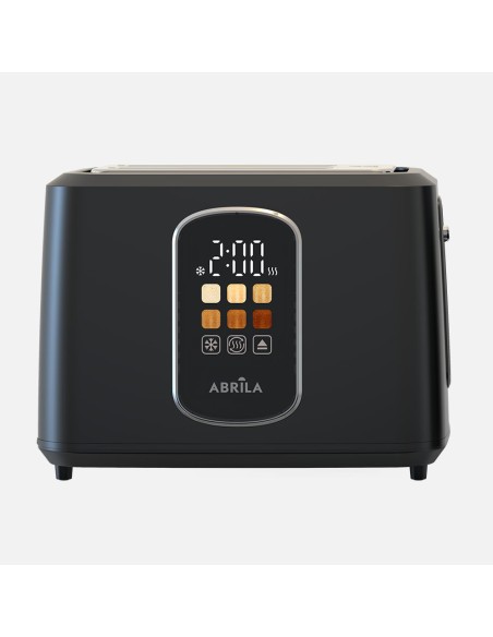 Schwarzer Ajenjo-Toastertasche 930 W 2 Scheiben Display