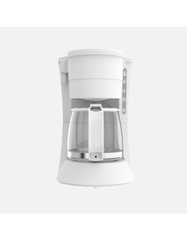 Xena Drip Coffee Maker 6 Cups White 600W Permanent Filter