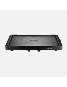 Suzuka Electric Griddle 2200W Black Large Ceramic Nonstick Surface