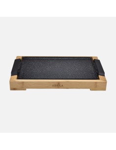 Placa de Churrasco Elétrica Ozuki 2000W Preto Bambu
