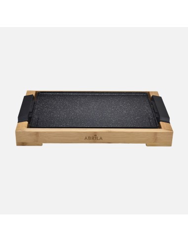 Placa de Churrasco Elétrica Ozuki 2000W Preto Bambu