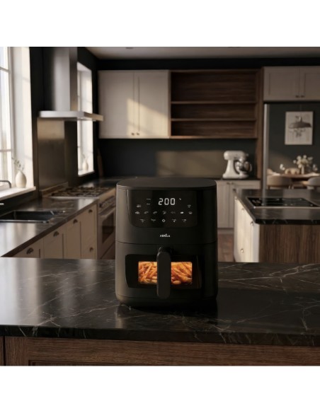 Luftfritüse PANPA 5L 1500W schwarz mit Fenster und Timer