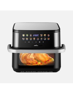 Luftfryer Lanus 10L 2000W Schwarz/Stahl Doppelwiderstand