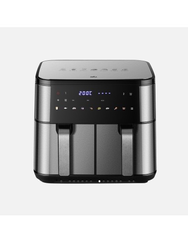 Chimbas Luftfryer 10L 2200W Edelstahl/Schwarz mit Timer