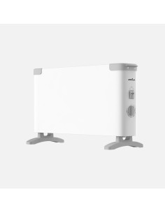 Nectar Electric Convector 2000W White with Adjustable Thermostat and Overheating Protection