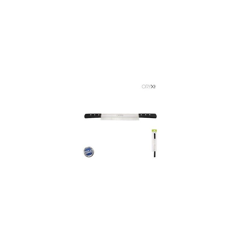 Messer Grenoble Käsers, 2 Griffe Blatt Edelstahl 25 cm Schwarz 05800175