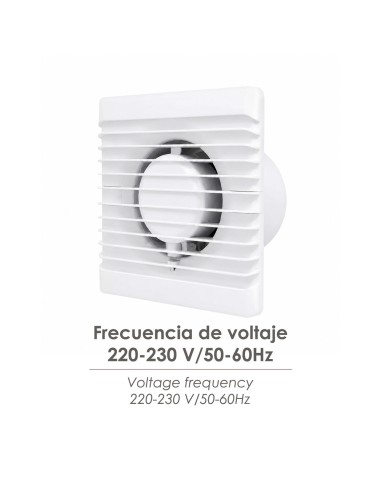 Air Extractor 125 mm Ø 14 W
