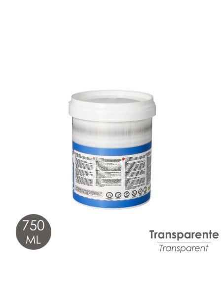Pittura impermeabilizzante trasparente 750 ml per interni e esterni