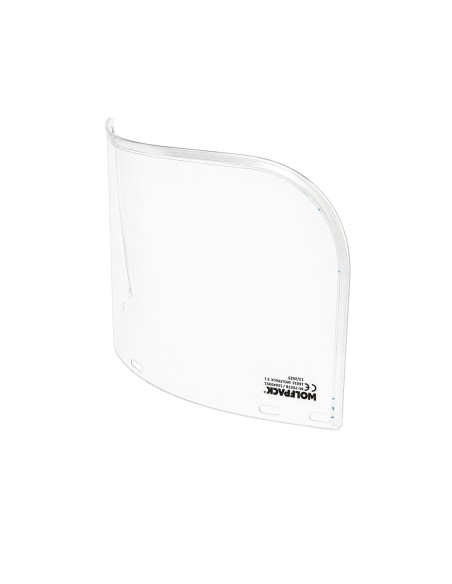 Ersatzsichtschutz aus transparentem Polycarbonat