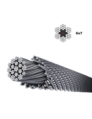 Galvanized Cable 12 mm Spool 100 Meters