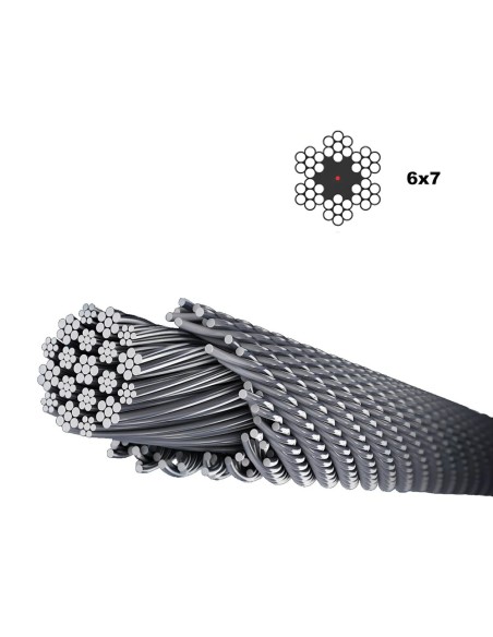 Cable galvanizado 12 mm rollo 100 metros