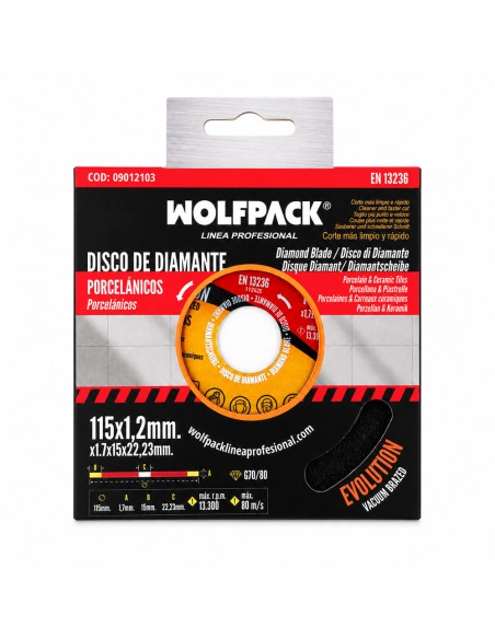 Diamond Disc Evolution High-Speed and Precise Cutting Ø 115 mm