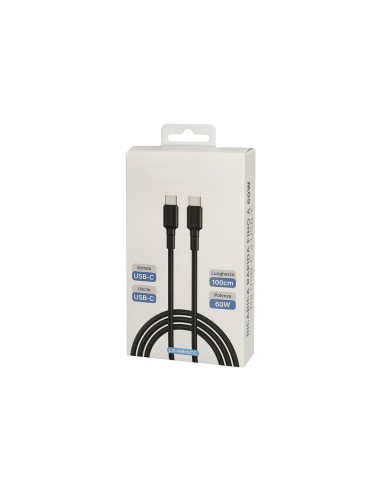 Câble USB C torsadé 3Ah 100 cm