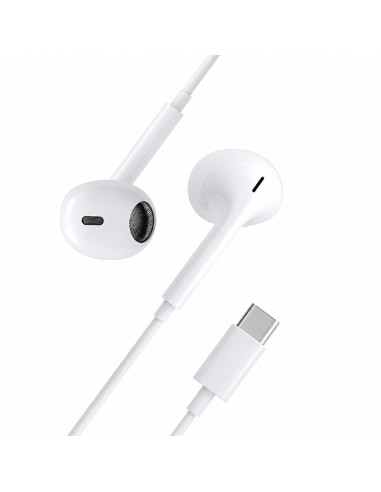 Cuffie in-ear usb c 120 cm con microfono