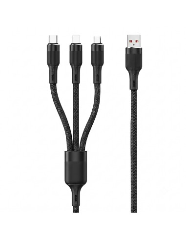Cavo USB A a USB C in tessuto 1.5m