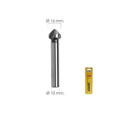Fresa Vaciadora HSS Ø 16 mm. Para Taladro / Fresadora 07040015