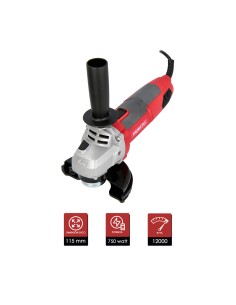 750 W Angle Grinder with 115 mm Disc 2