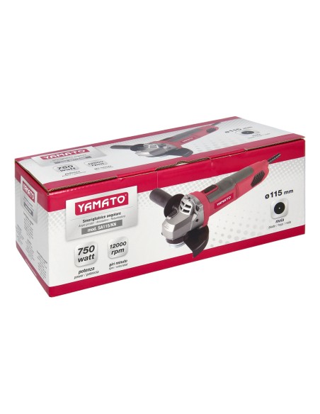 750 W Angle Grinder with 115 mm Disc
