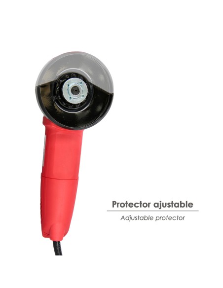 Meuleuse 1200 W avec disque 115 mm et vitesse variable