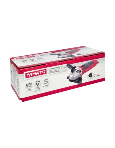 1200 W Angle Grinder with 115 mm Disc and...