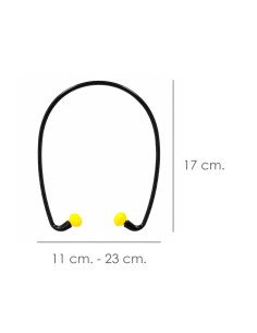 Bouchons d'isolation auditive pour casque SNR 30dB 2