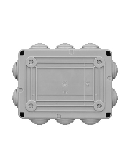 Stainproof Surface Box with Screws 150x110x70 mm
