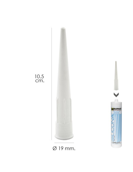 Canula de Cartucho de Silicone 10 mm