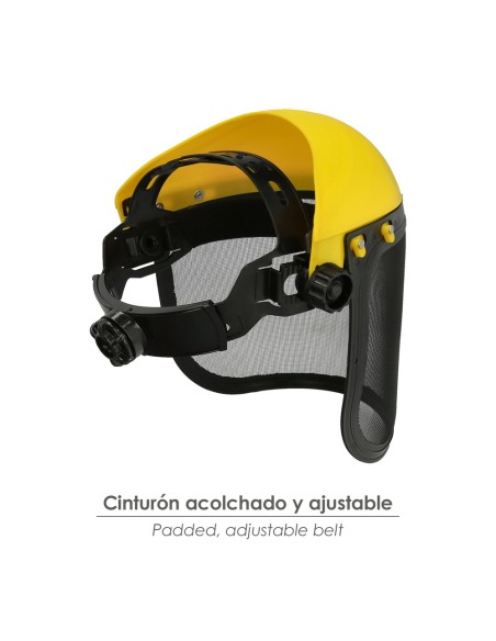 Protetor Facial com Arnês Grade
