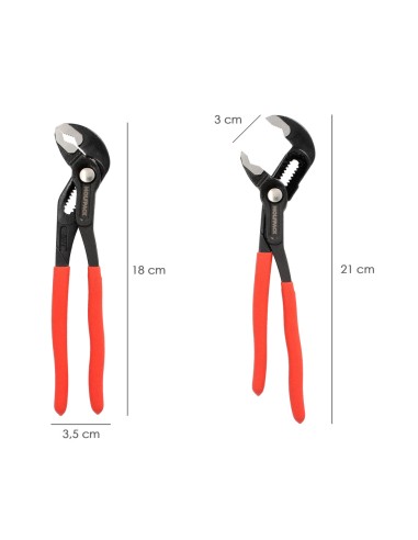 Multiple Opening Pliers with Lock 180 mm Monkey...