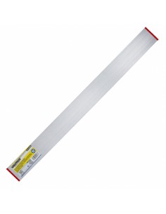 Regra retangular de alumínio para alisar argamassa 80x20 mm comprimento 150 cm