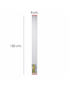Regla rectangular de aluminio para alisar mortero 80x20... 2