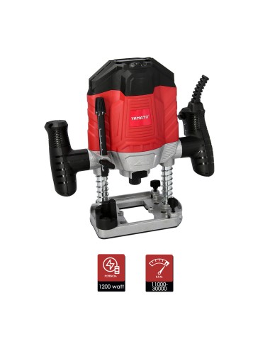 Fraiseuse 1200 W avec étui de protection