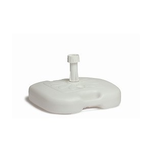 La Base de Parasol Lumière Abs de 20 litres Blanc 08042650