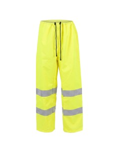 Waterproof high visibility pant size S class 2