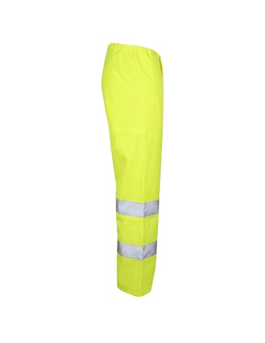 Rainproof High Visibility Pants Size M Impermeable Class 2