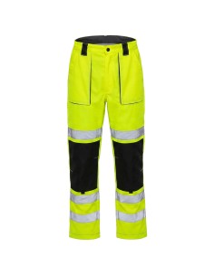 High visibility pant size S with reflective stripe