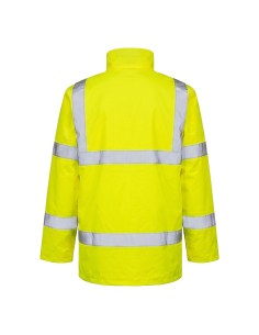 High Visibility Waterproof Parka Size M 100% Water 2