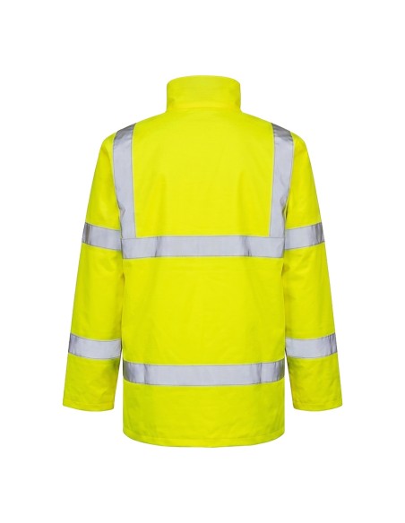 High Visibility Waterproof Parka Size M 100% Water