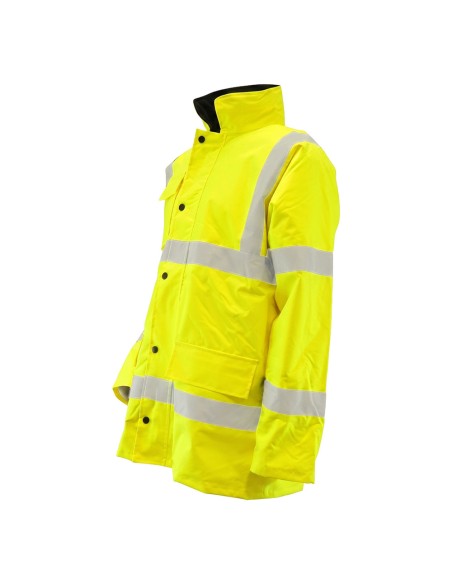 High Visibility Waterproof Parka Size M 100% Water
