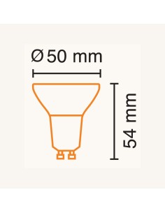 LED GU10 Bulb Class A 2.5W 450lm 6000K Crystal 2