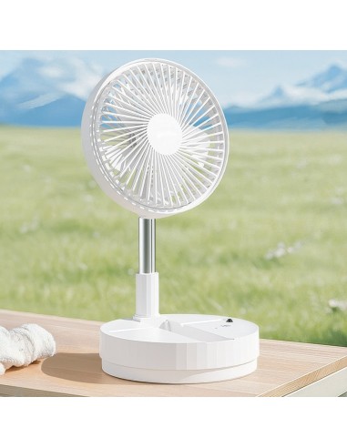 Foldable Table Fan Azule 5W White 4 Speeds