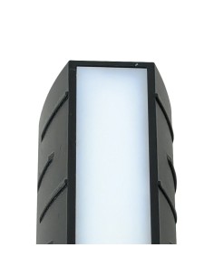 Piatto esterno LED nero IP54 10W 700Lm 3000K 2