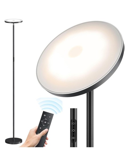 Lámpara de pie LED regulable 24W 2200lm
