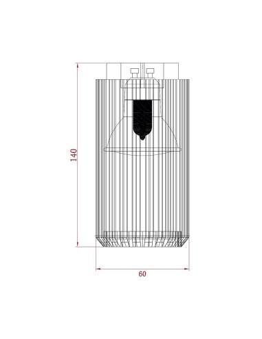 Lampe de plafond Sahara Blanc Sable 1xGU10